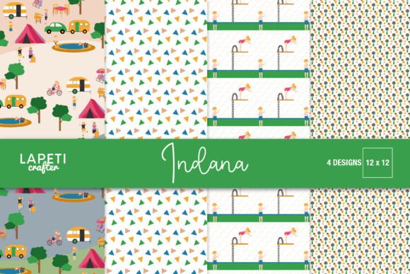 Capturing the Open Road: The Art of RV Camping Scrapbook Paper