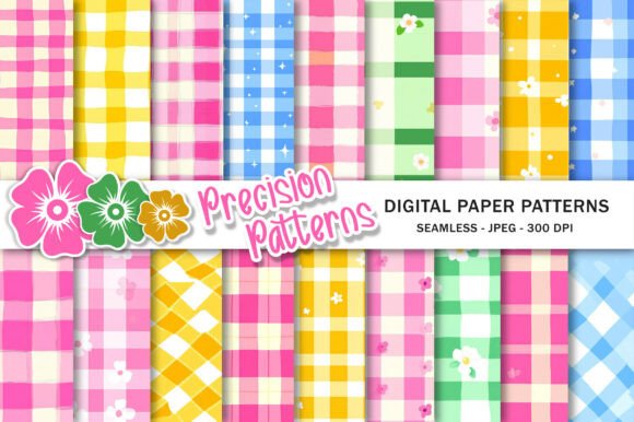 Evaluating Gingham Seamless Repeat Patterns for Creative Projects
