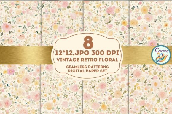 Evaluating Seamless Paper Vintage Retro Floral for Professional and DIY Design Projects