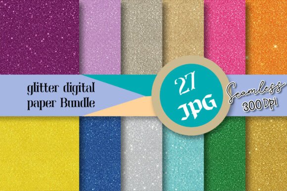 Evaluating the Glitter Digital Paper Bundle for Professional Design Projects