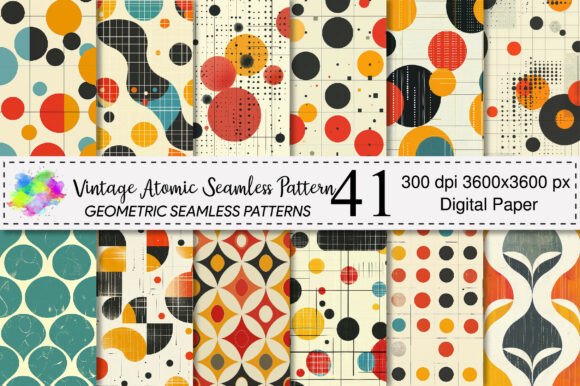 Reviving the Atomic Age: How Vintage Seamless Patterns Are Reshaping Modern Design Strategy