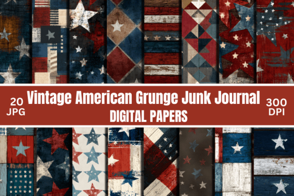 Vintage American Patriotic Junk Journals Guide