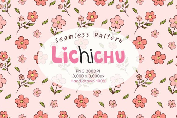 Wildflower Doodle Seamless Pattern Guide